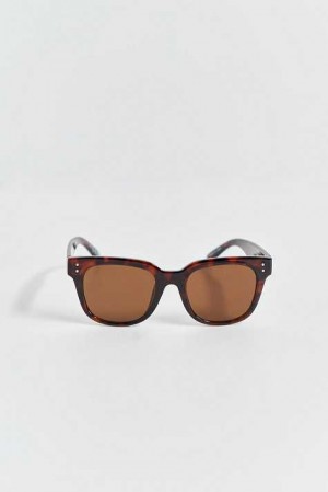 Beige Young Gina Tricot Basic Sunglasses | 23UFVBETG