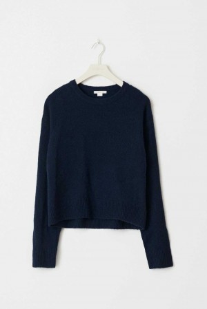 Blue Young Gina Tricot Y Knitted Sweaters | 95FJURSLE