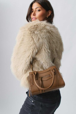 Brown Women Gina Tricot Crossbody Crossbody Bag | 34ECNWBDF