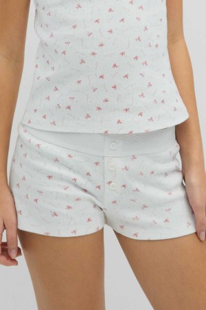 White Young Gina Tricot Y Low Waist Shorts | 14MGRPZXE